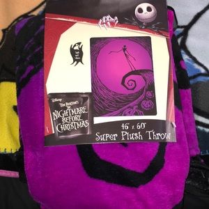 The nightmare before Christmas blanket